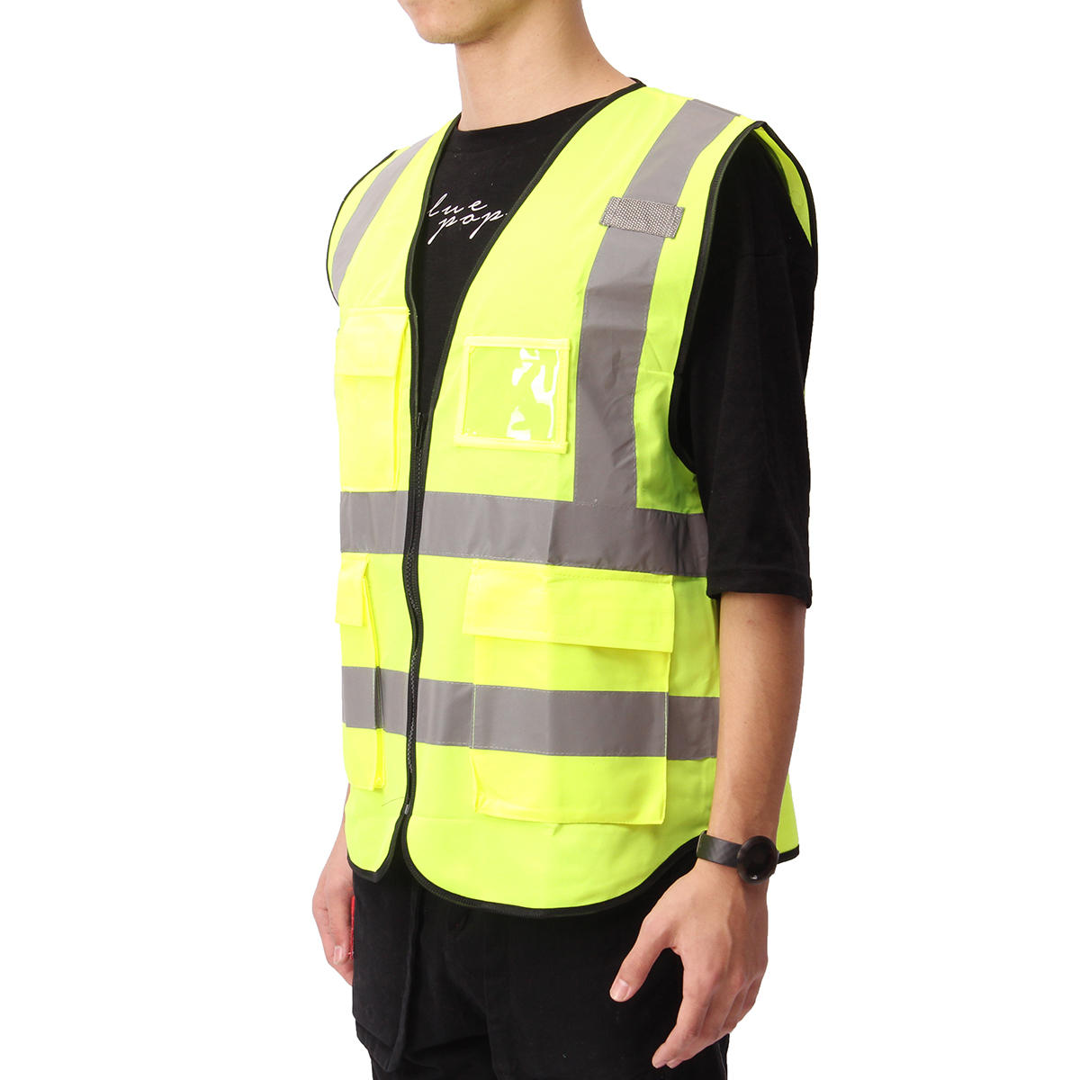 5 Color Vis Vest Workwear Clothing Safety Reflective Vest Safety Vest Reflective