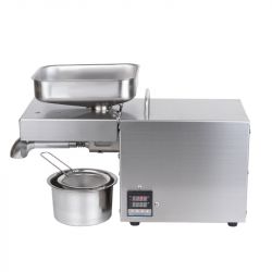 EU/US/AU/UK/GB Plug Intelligent Oil Press Machine 220/110V 1500W 304 Food Grade Stainless Steel Temperature Control for Kitchen