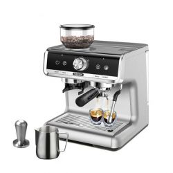 HiBREW CM5020 Barista Pro 19Bar Conical Burr Grinder Bean to Espresso Commercial Level Espresso Maker Full Kit Cafe Hotel Restaurant