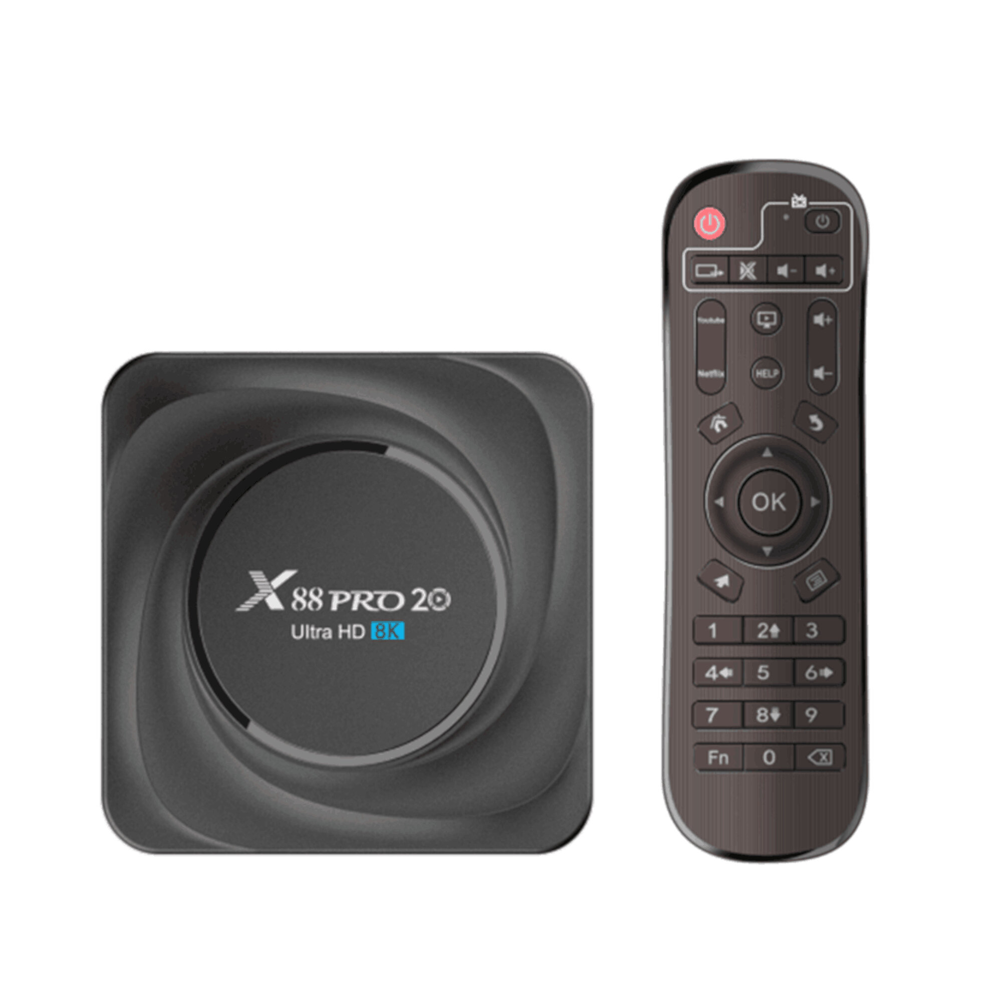 X88 PRO 20 RK3566 Android 11.0 HD 8K H.265 BT4.2 8GB RAM 128GB ROM 2.4G 5G WIFI bluetooth Smart TV Box Youtube Netflix Google Play Video TV Box