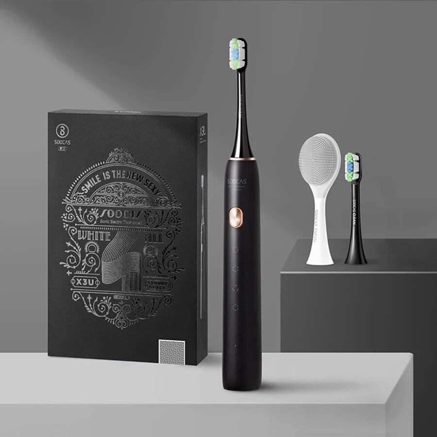 SOOCAS X3U Sonic Electric Smart Tooth Brush Ultrasonic Automatic Toothbrush USB Fast Rechargeable Adult Waterproof GIFT PAKCING