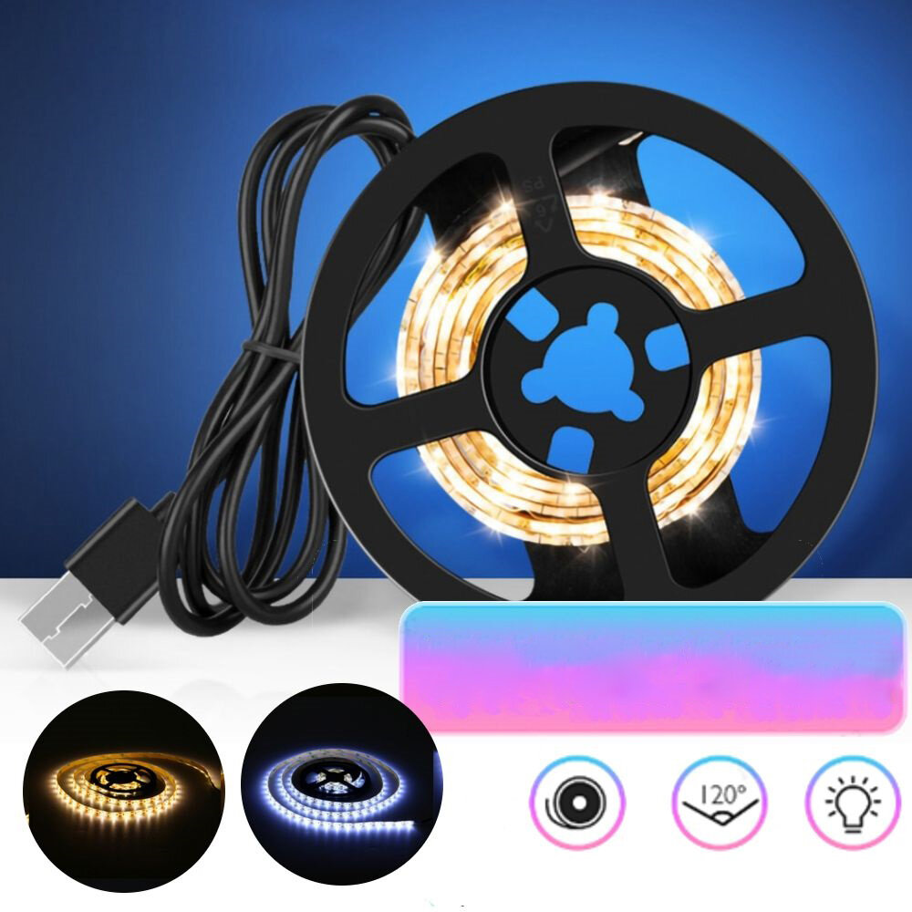 LED Light Strip USB Waterproof Lamp String LED Light with 5V USB TV Background Light Waterproof Christmas Decorations Clearance Christmas Lights