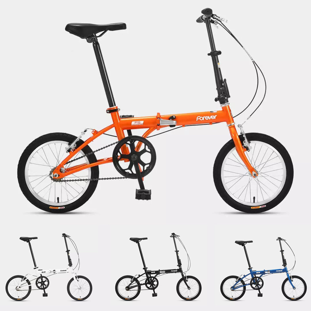 From Xiaomi Youpin FOREVER 16 Inch Folding Bicycle Aluminum