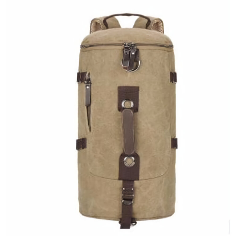 Backpack New Men's Vintage  Novelty Canvas Duffel Backpack Rucksack Camping Gym Travel Shoulder Bag Satchel School Hiking Bag