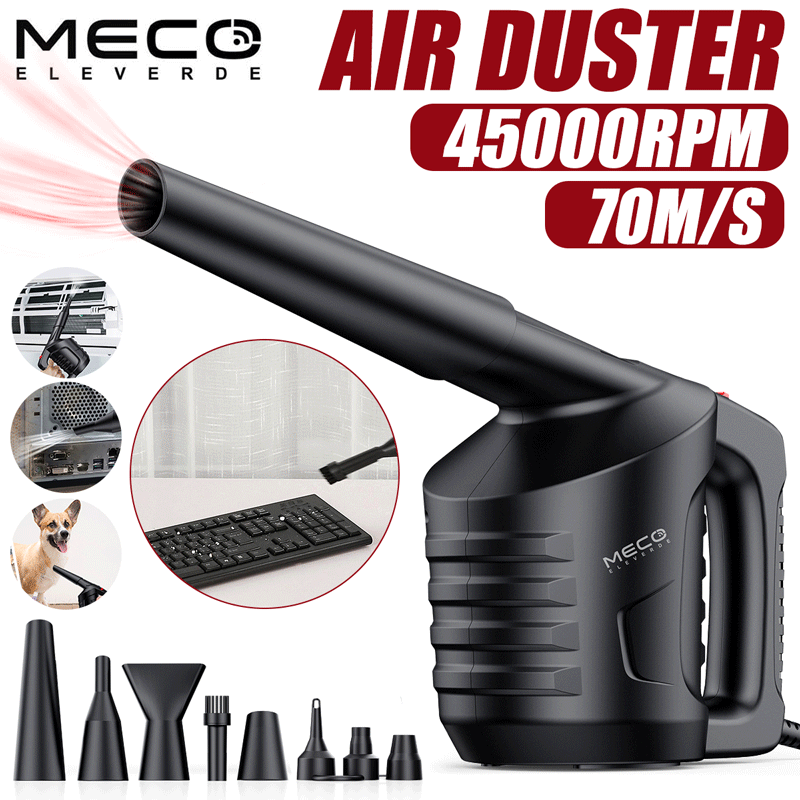MECO Compressed Air Duster Blower Computer Laptop Cleaner Keyboard Cleaning Dust