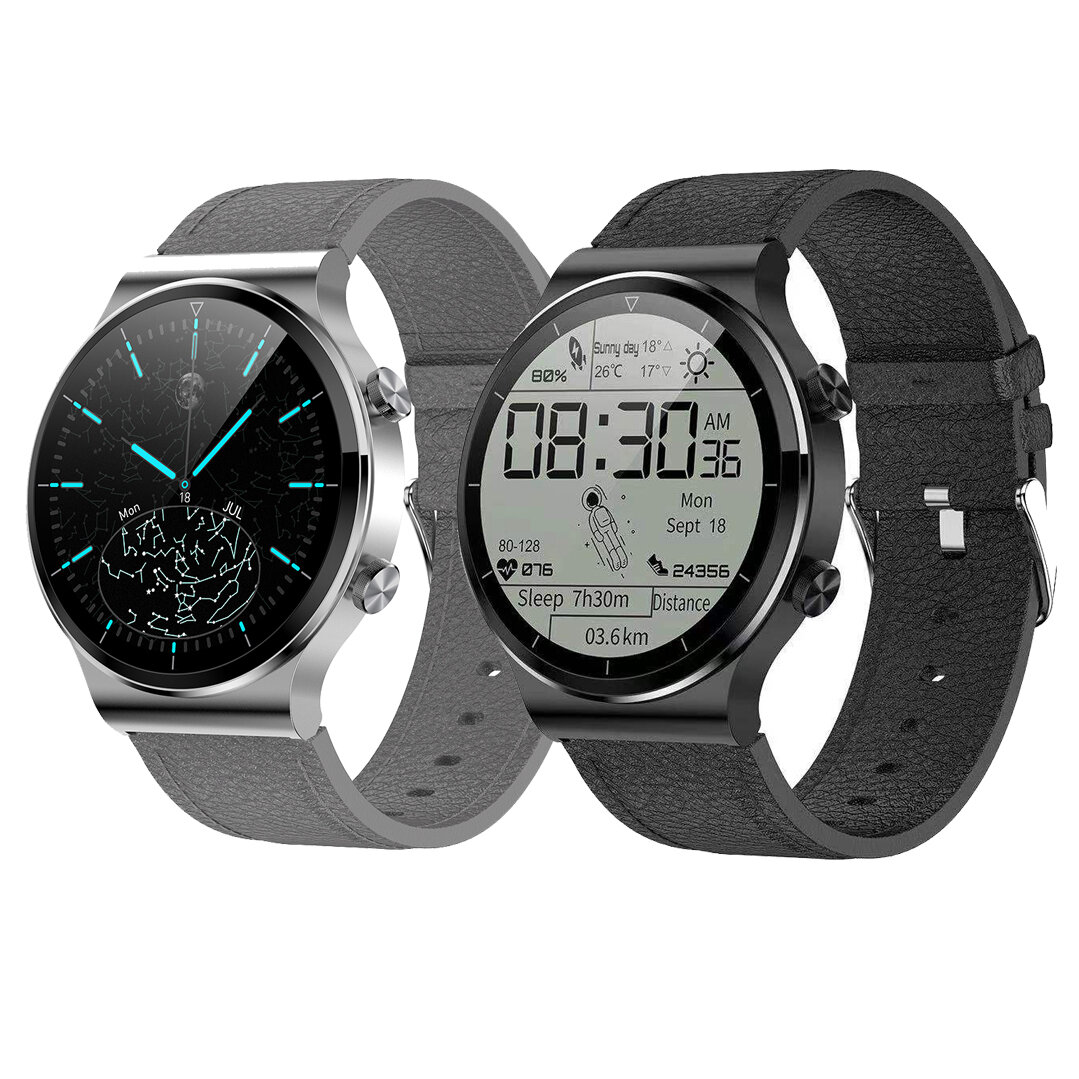 [bluetooth Calling] Bakeey G51 1.28 inch Screen BT5.0 Local Music Playback Recording Function Heart Rate Blood Pressure Oxygen Measurement Multiple Dials 300mAh Long Standby Smart Watch