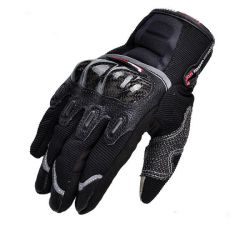 Motorcycle Full Finger Gloves Touch Screen Carbon Fiber For Dirt Bike Racing Cycling MAD-03
