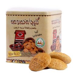 Kleija with wheat flour a round box with a transparent cover 400 g