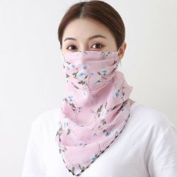 Printing Neck Sunscreen Scarf Mask Breathable Quick-drying Outdoor Riding Mask