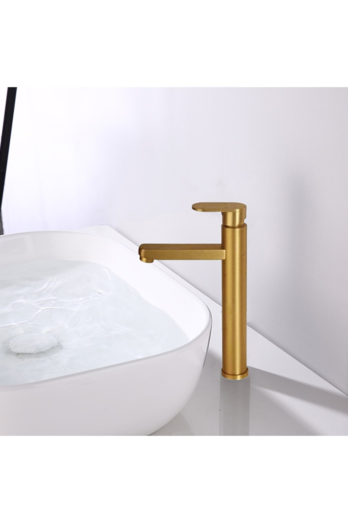 Rudi Gold Washbasin Mixer Matt Gold- 604g RU604G