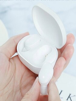 Original Xiaomi Airdots Youth Version TWS Wireless Bluetooth 5.0 Earphone Touch Control Stereo Headphone withMic - White