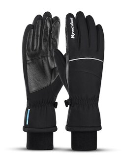 Cycling Thickened Fleece Waterproof Gloves