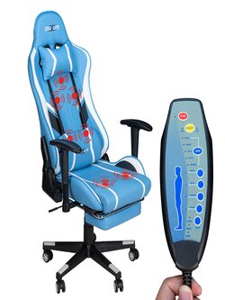 Douxlife® GC-RC03 Gaming Chair Massage Ergonomic High Back Design Lumbar Relax New Customized PU Massage Computer Office Chairs 2022 - EU Plug