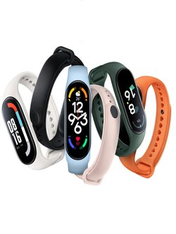 [Global Version] Xiaomi Mi Band 7 1.62 inch AMOLED Always-on Wristband Display 24h Heart Rate SpO2 Monitoring 4 Professional Workout Analysis 120+ Sports Modes 100+ Watch Faces 5ATM - Black