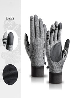 Windproof and waterproof touch screen cycling gloves
