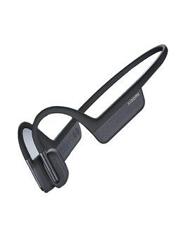 Xiaomi Bone Conduction bluetooth V5.2 Earphone Dynamic Low Latency Dual Mic Call Noise Canceling IP66 Waterproof Wireless Headphone - Black