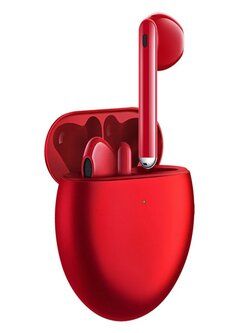 HUAWEI Freebuds 4E TWS Bluetooth Headphone Active Noise Canceling 2.0 Low Latency Semi-In-Ear Earphone with Mic - Red
