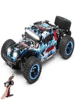 Wltoys 284161 RTR 1/28 2.4G 4WD RC Car Off-Road Climbing High Speed LED Light Truck Full Relative Vehicle Models Toys - Two Batteries Brand: Wltoys