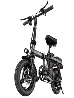[EU DIRECT] ENGWE T14 10Ah 48V 250W Folding Electric Bike 14 Inch Fat Bike Top Speed 25km/h Mileage Range 35-80km E Bike for City Road - White