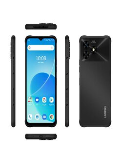 UMIDIGI G5 Mecha 50MP Dual Camera 16GB RAM 128GB ROM 6.6 Inch 6000mAh Android 13 Unisoc T606 Octa Core IP68 IP69K Waterproof 4G Rugged Smartphone - Gray EU Version