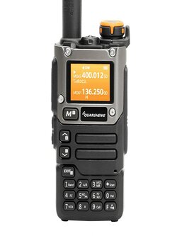  Quansheng UV-K6 5W Walkie Talkie Air Band Radio UHF VHF DTMF FM Scrambler NOAA Tyep-C Charging Wireless Frequency Two-Way Handheld Portable Radio - Type-C