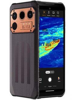 IIIF150 Raptor Thermal Imaging Camera 108MP Camera 64MP Night Vision 24GB 256GB 6.8 Inch 120Hz Android 13 Helio G99 NFC 65W Fast Charging 10000mAh IP68 IP69K Waterproof 4G Phone - Amethyst Metallic