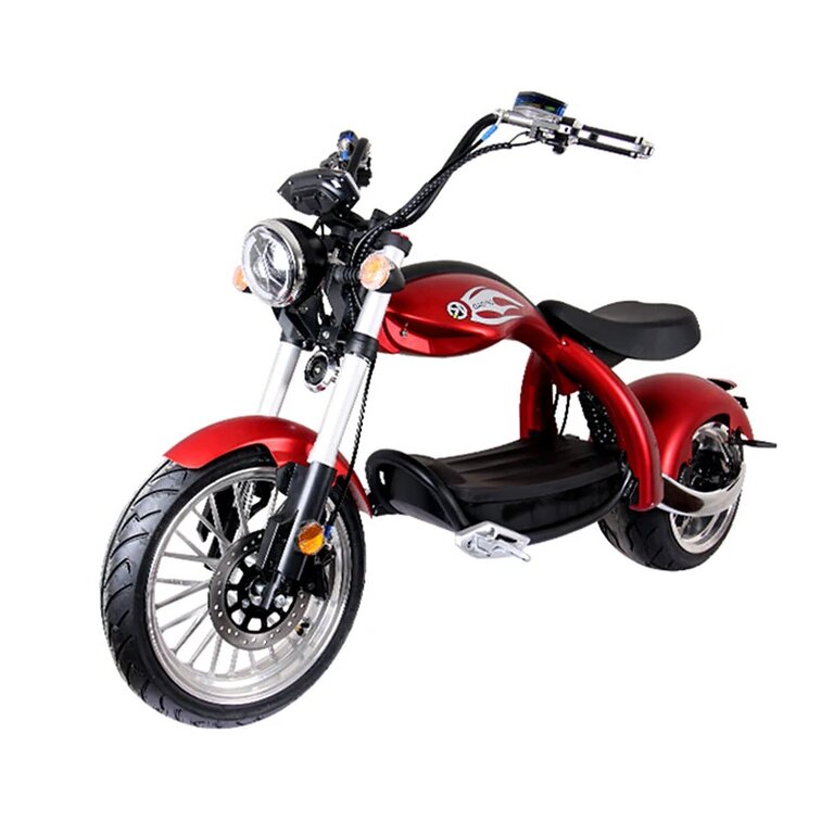 DOGEBOS M4 Electric Scooter with EEC COC 60V 20Ah Battery, 2000W Motor, 13 Inch Tires, Max Range 55km and Max Load 200kg Direct from EU