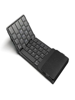 Mini Portable Foldable Wireless Bluetooth 5.1 Keyboard with 3 Mode Connection for Windows Android IOS Tablet Phone