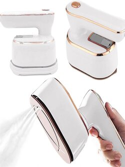 Portable Clothes Steamer Small Steamer Portable at Home and Travel for Ironing Treated Clothes Used for Wet or Dry Ironing